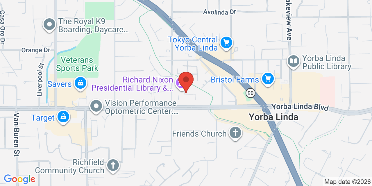 Map of 18001 Yorba Linda Blvd, Yorba Linda, CA 92886