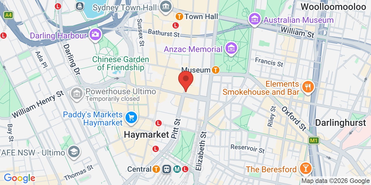Map of The Civic Hotel
